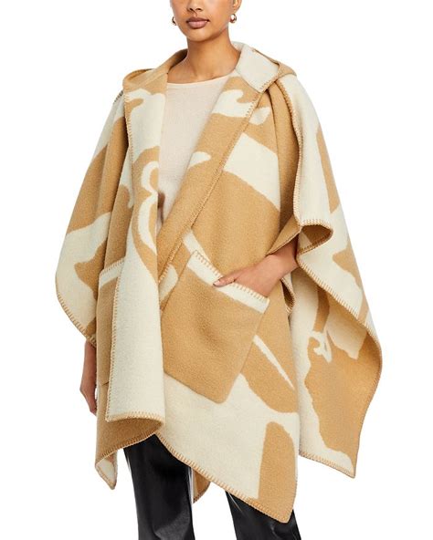 ruana burberry original|Burberry Catherine Wool Hooded Ruana .